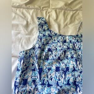 Lilly Pulitzer Size 14 Elephant Shift Dress